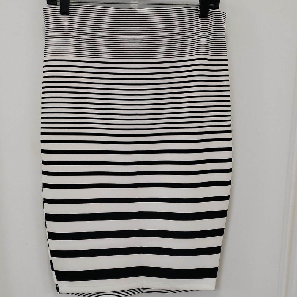 〰️Wet Seal〰️ Striped Pencil Skirt L
